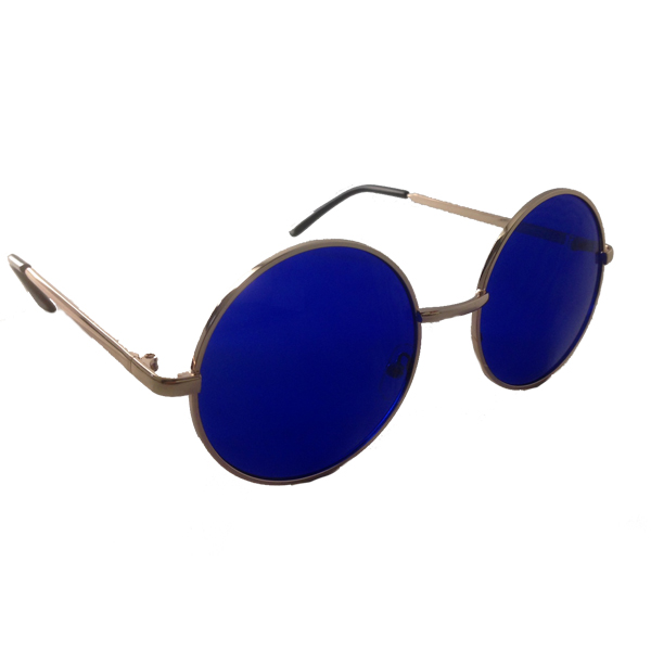 Big Lennon sunglasses with blue lenses - sunlooper.co.uk - billede 2