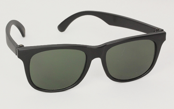 Wayfarer kids sunglasses in black