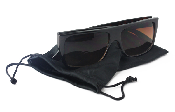  Black single case for glasses and sunglasses - sunlooper.co.uk - billede 3