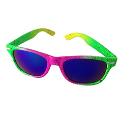 Colourful neon sunglasses