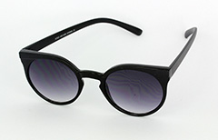 Simple round black sunglasses - Design nr. 1020