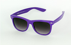 Purple wayfarer sunglasses