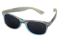 Wayfarer sunglasses in coloured unisex design - Design nr. 1145