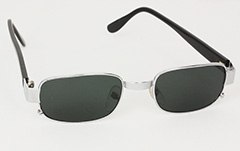 Silver square sunglasses