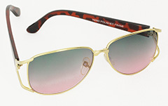 Metal sunglasses in feminine hippie design - Design nr. 3029