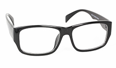 Black robust mens glasses ( non-prescription )