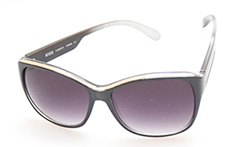 Cat eye sunglasses in metal