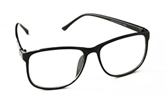 Black glasses in simple square design - Design nr. 888