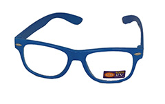 Non prescription child glasses, blue wayfarer  - Design nr. 936