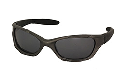 Mens sunglasses in sporty look, grey/brown - Design nr. 988