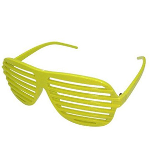 Yellow shutter shades