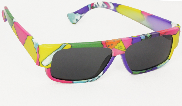 Colourful kids sunglasses with UV protection
