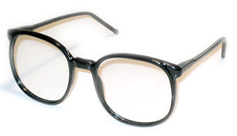 Cool retro non-prescription glasses