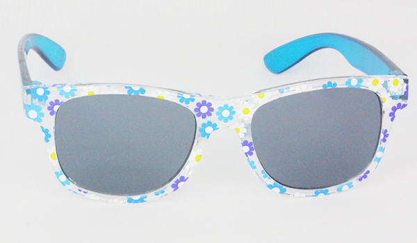 Sunglasses for kids with flower patterns