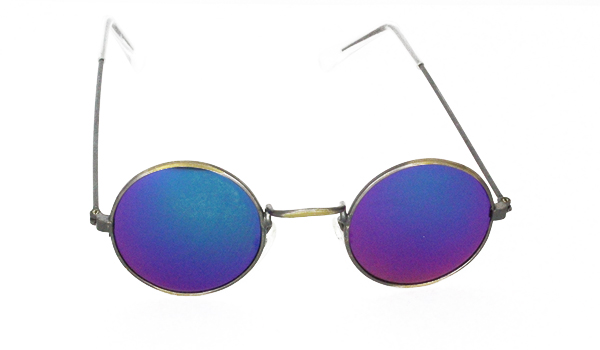 Round metal sunglasses for kids