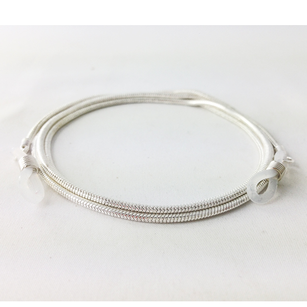 Silver glasses cord