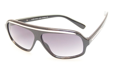 Black and yellow aviator sunglasses