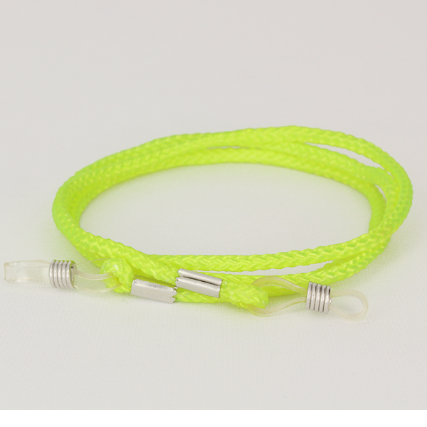 Neon yellow glasses cord