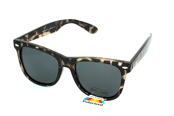 Polaroid Wayfarer sunglasses. Cheap and popular