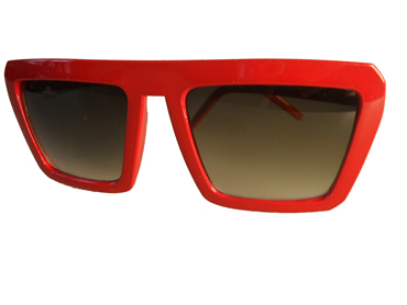 Red Cartoon sunglasses