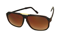 Brun millionaire solbrille til mænd - Design nr. 3238