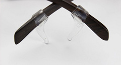 Clear silicone glasses case - Design nr. 1163