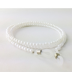 Glasses cord with pearlescent pearls - Design nr. 3165