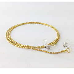 Gold-coloured glasses cord - Design nr. 3168