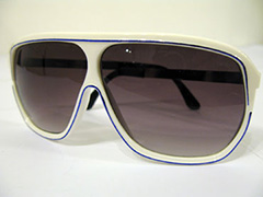 White aviator sunglasses - Design nr. 850